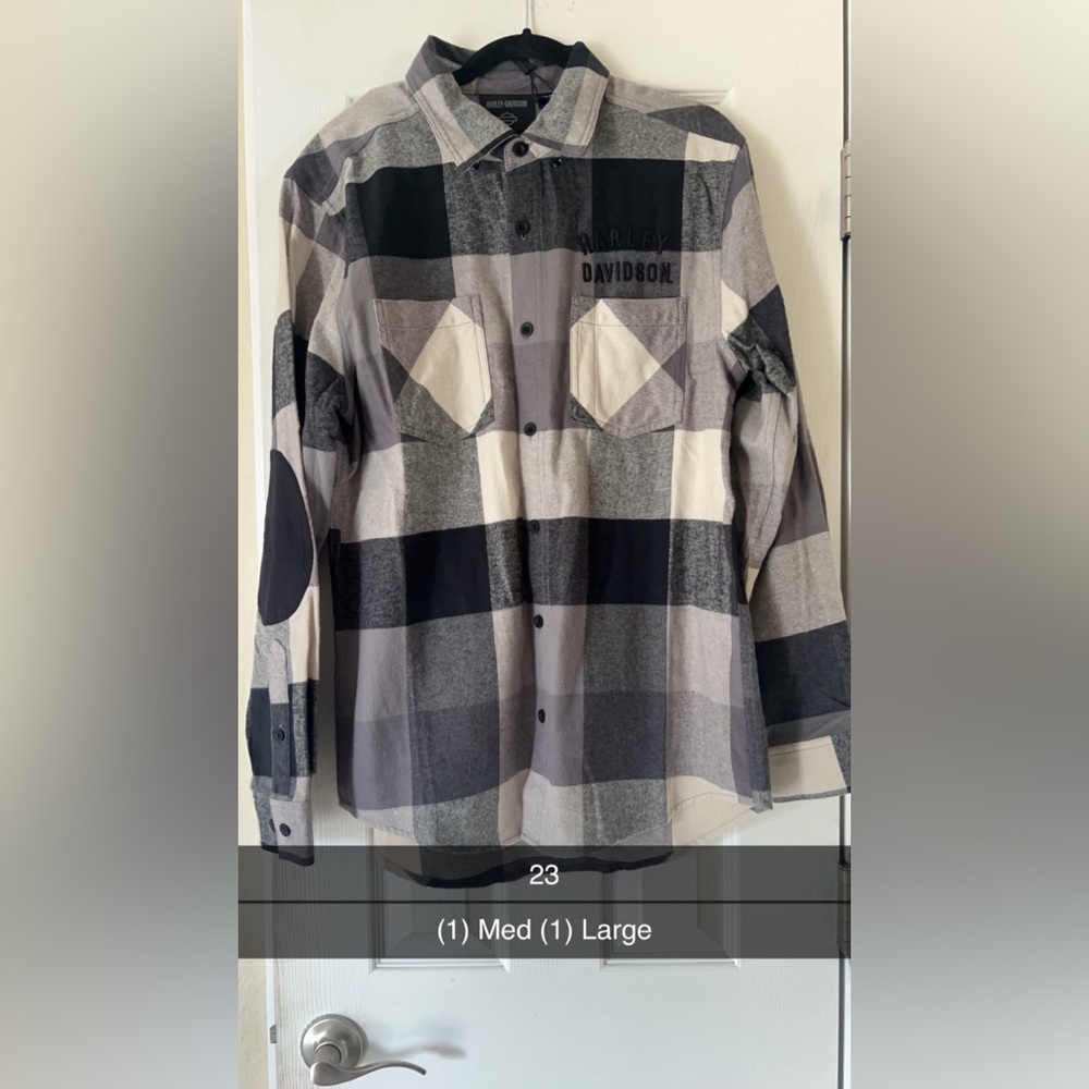 BNWT Harley Davidson Flannel